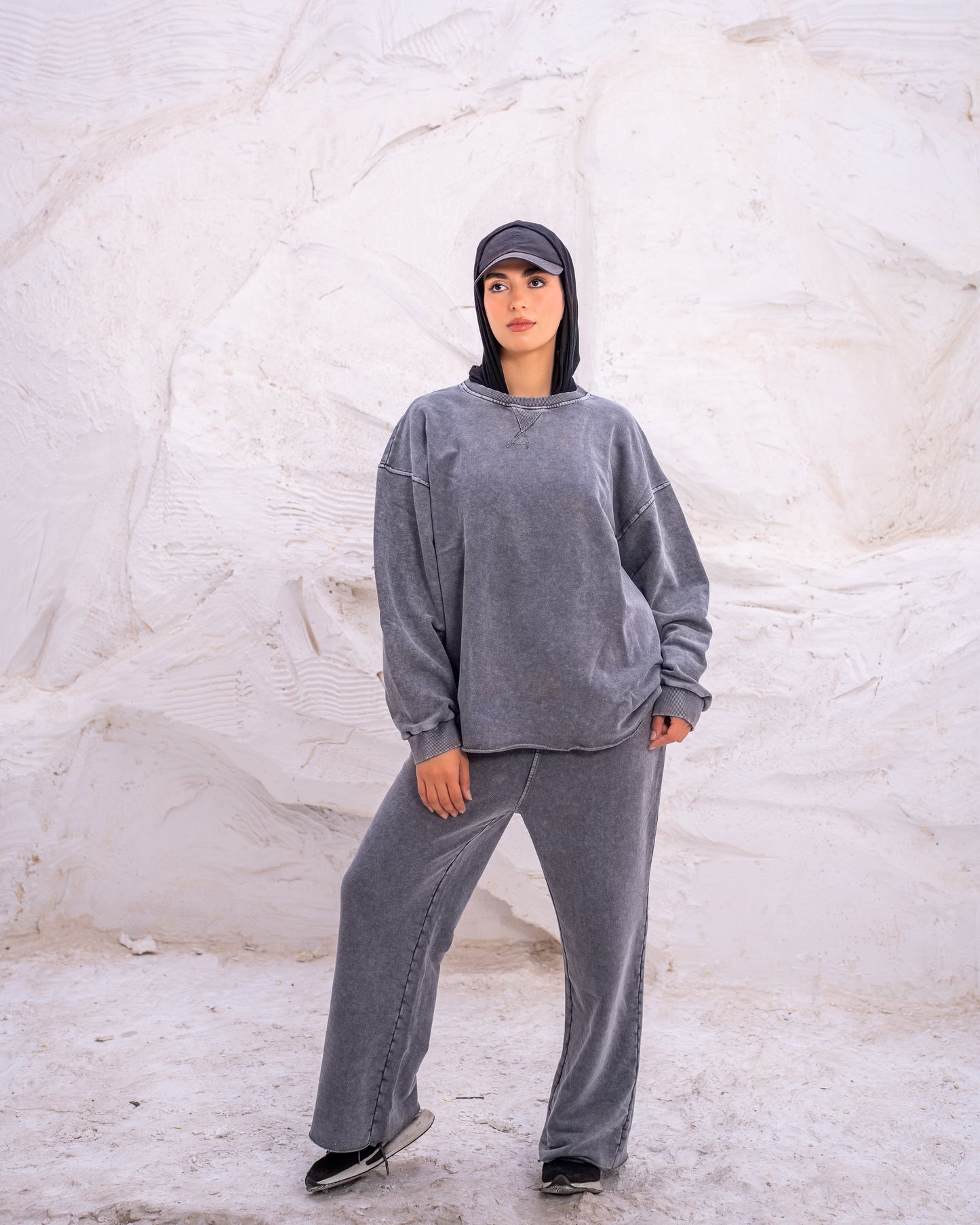 Casual Monochrome Set