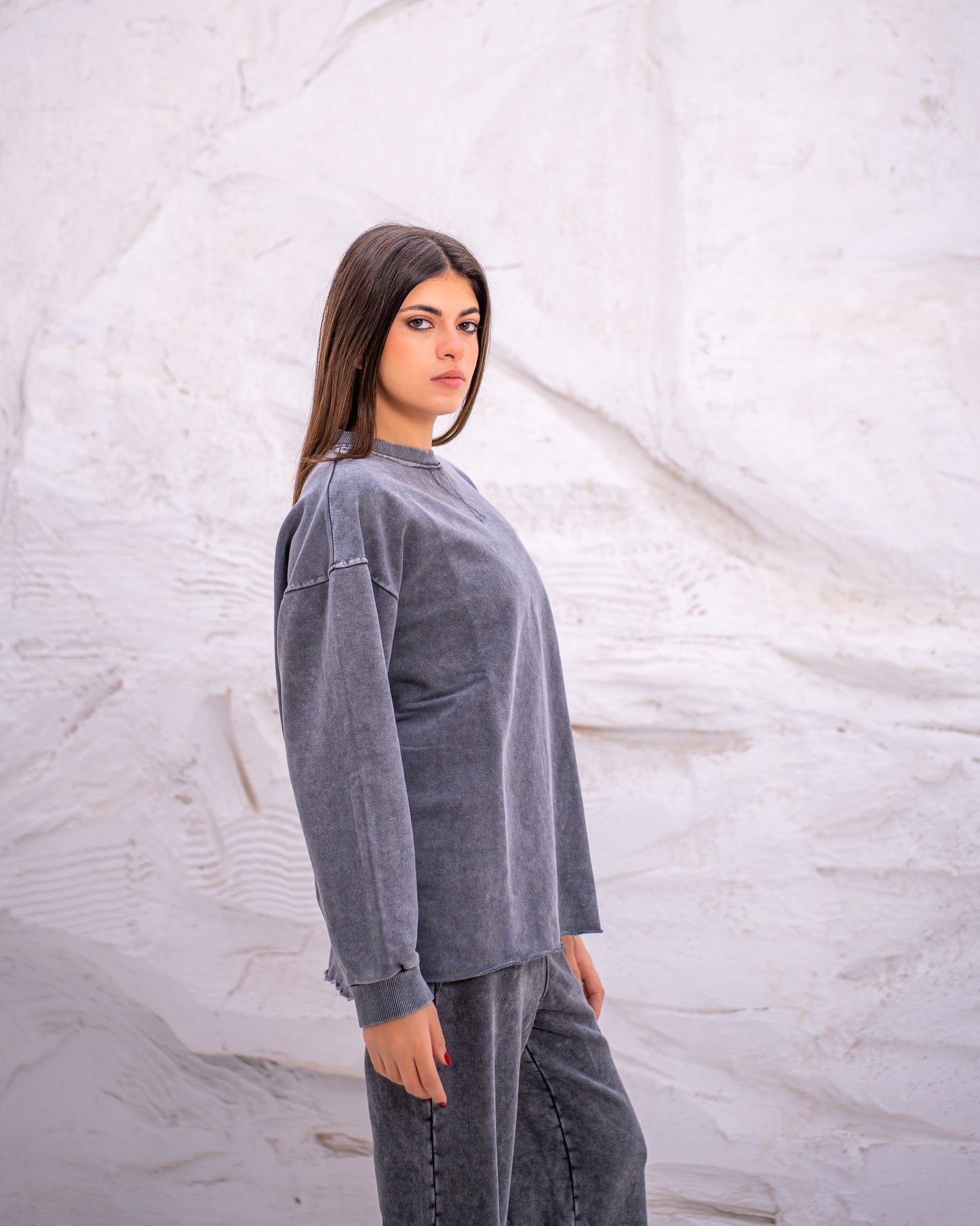 Casual Monochrome Set