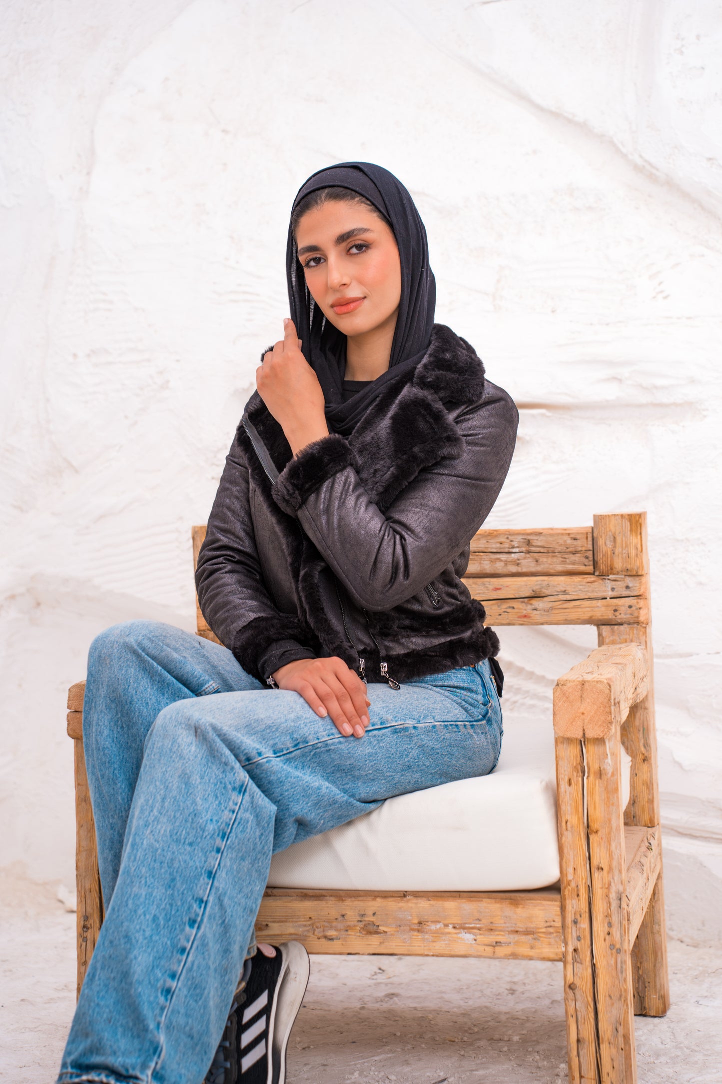 Frostbound black Jacket