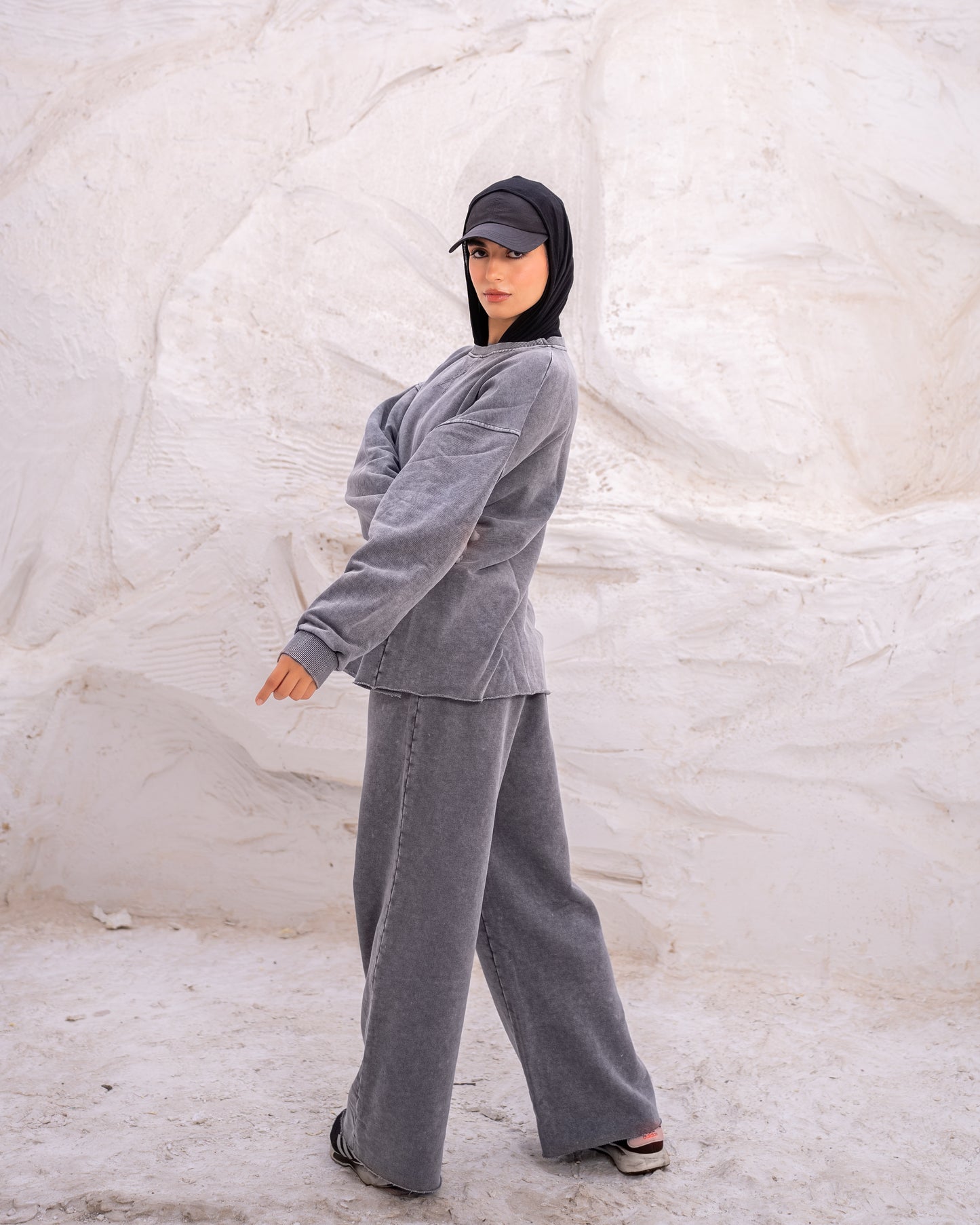 Casual Monochrome Set
