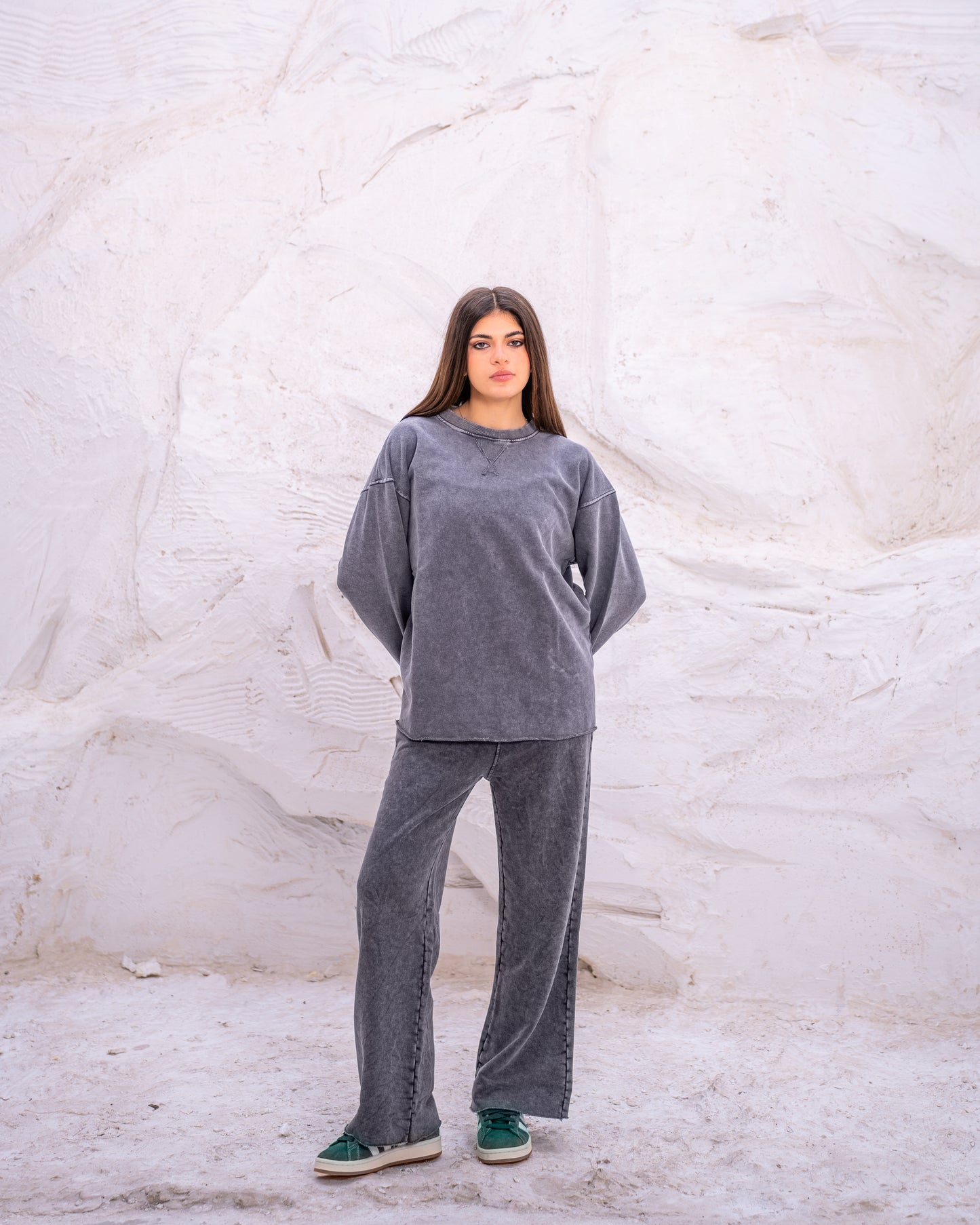 Casual Monochrome Set