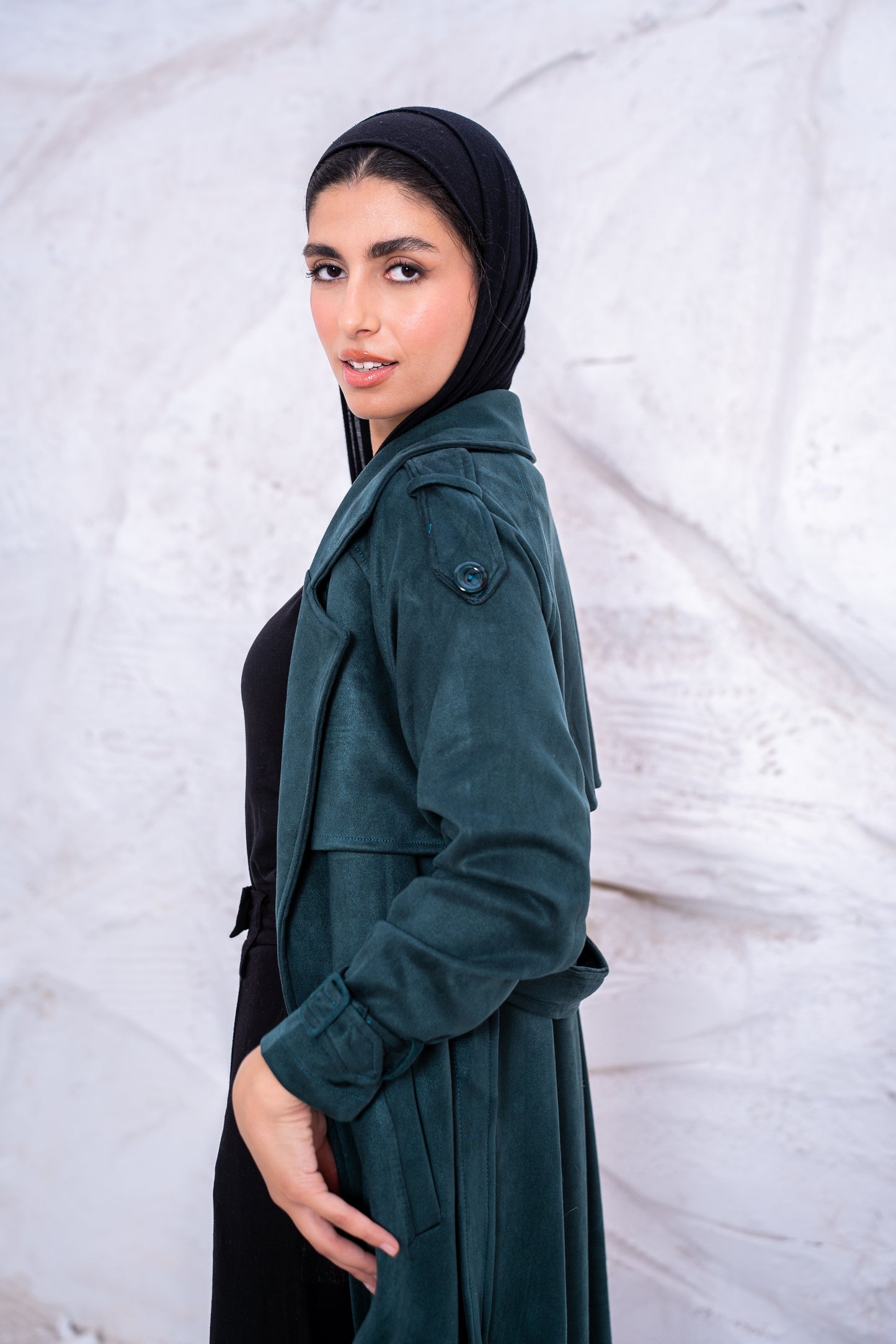 FAUX TRENCH COAT