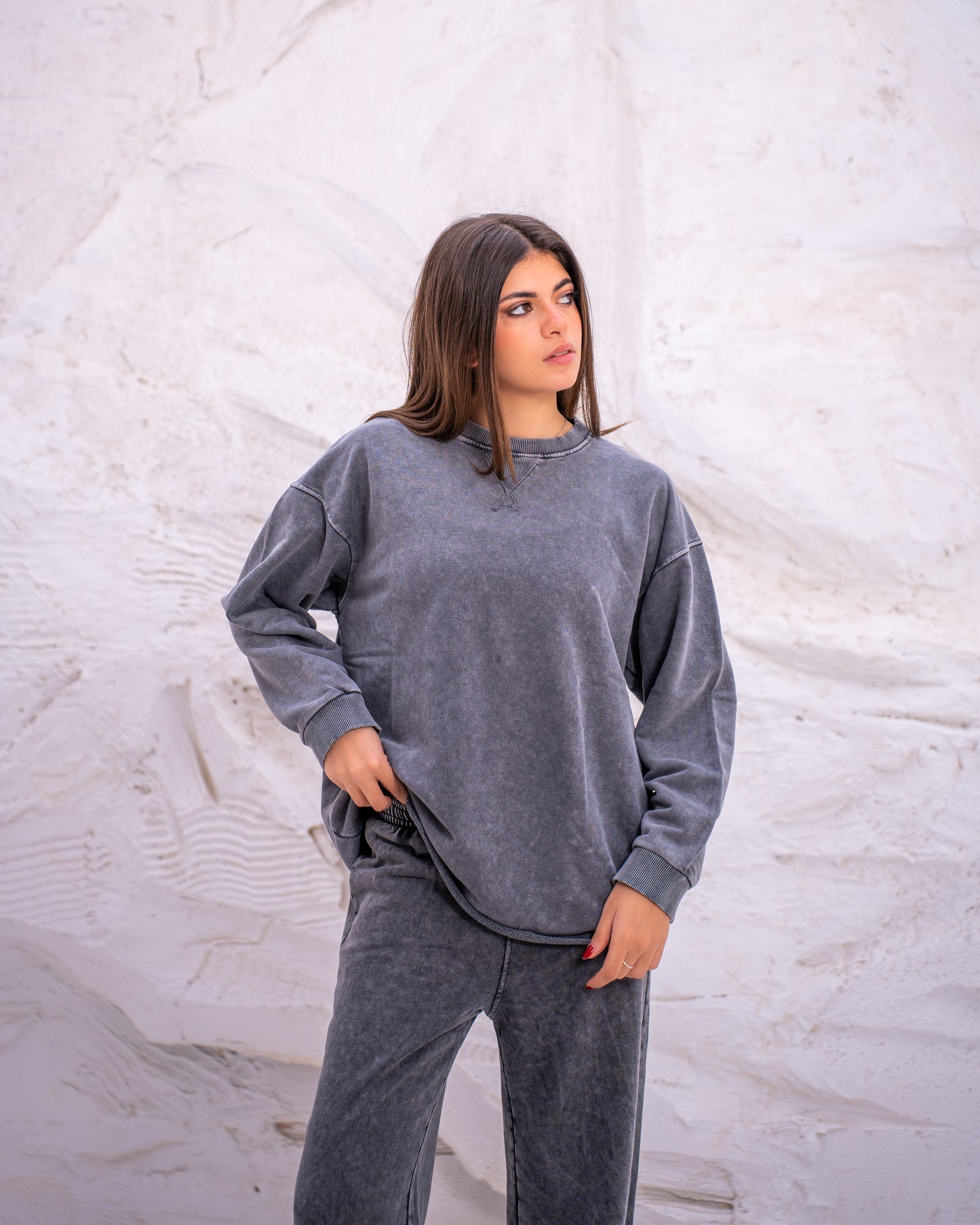 Casual Monochrome Set