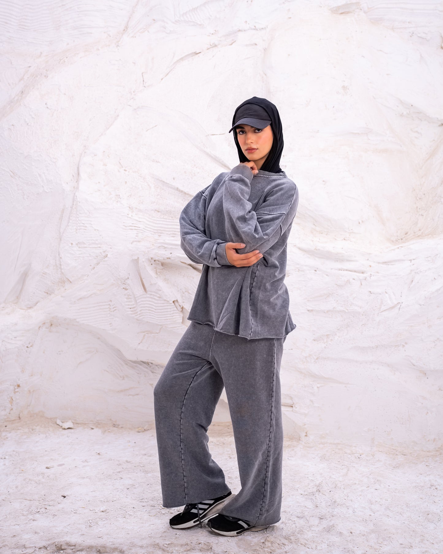 Casual Monochrome Set