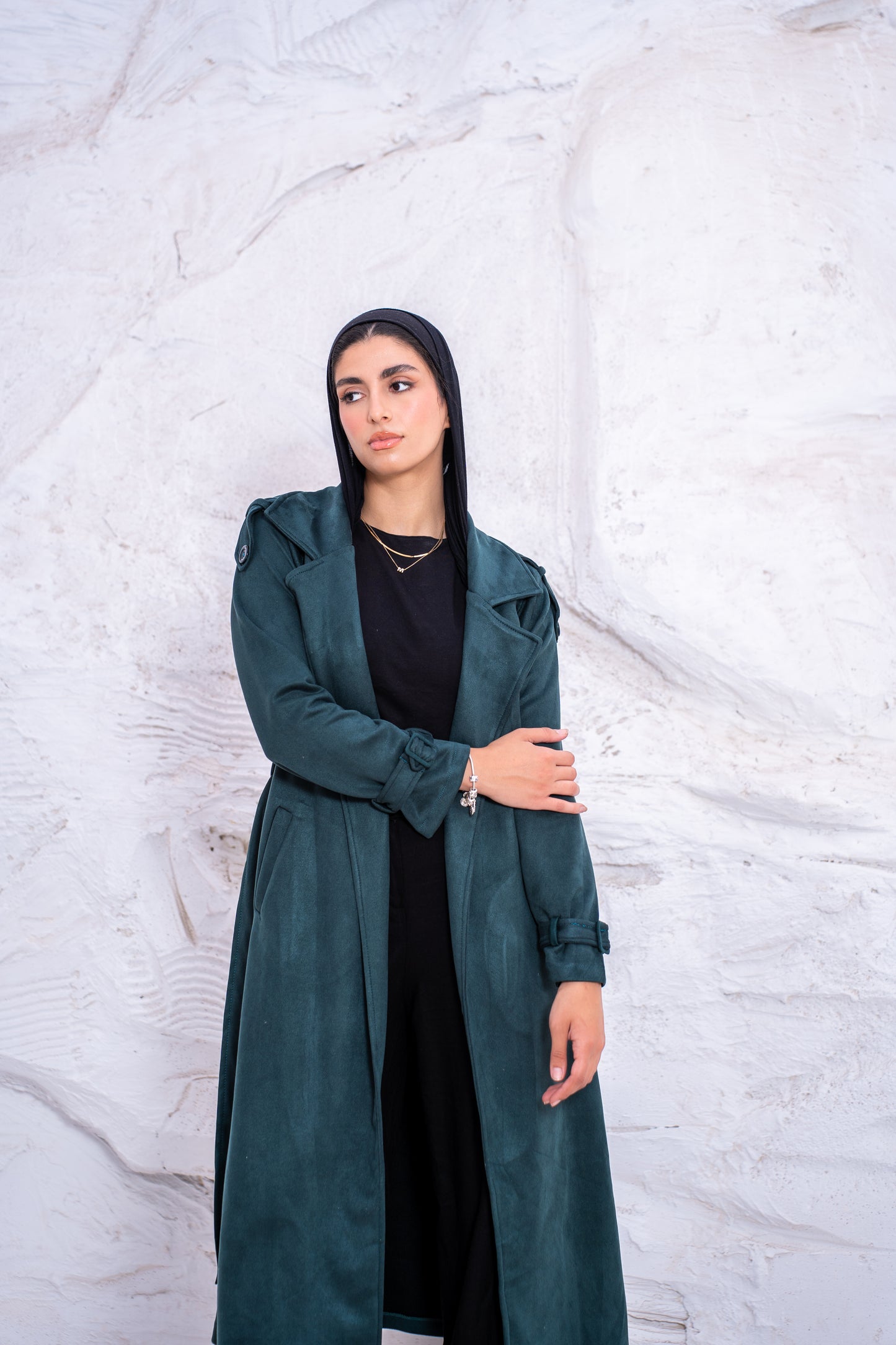 FAUX TRENCH COAT