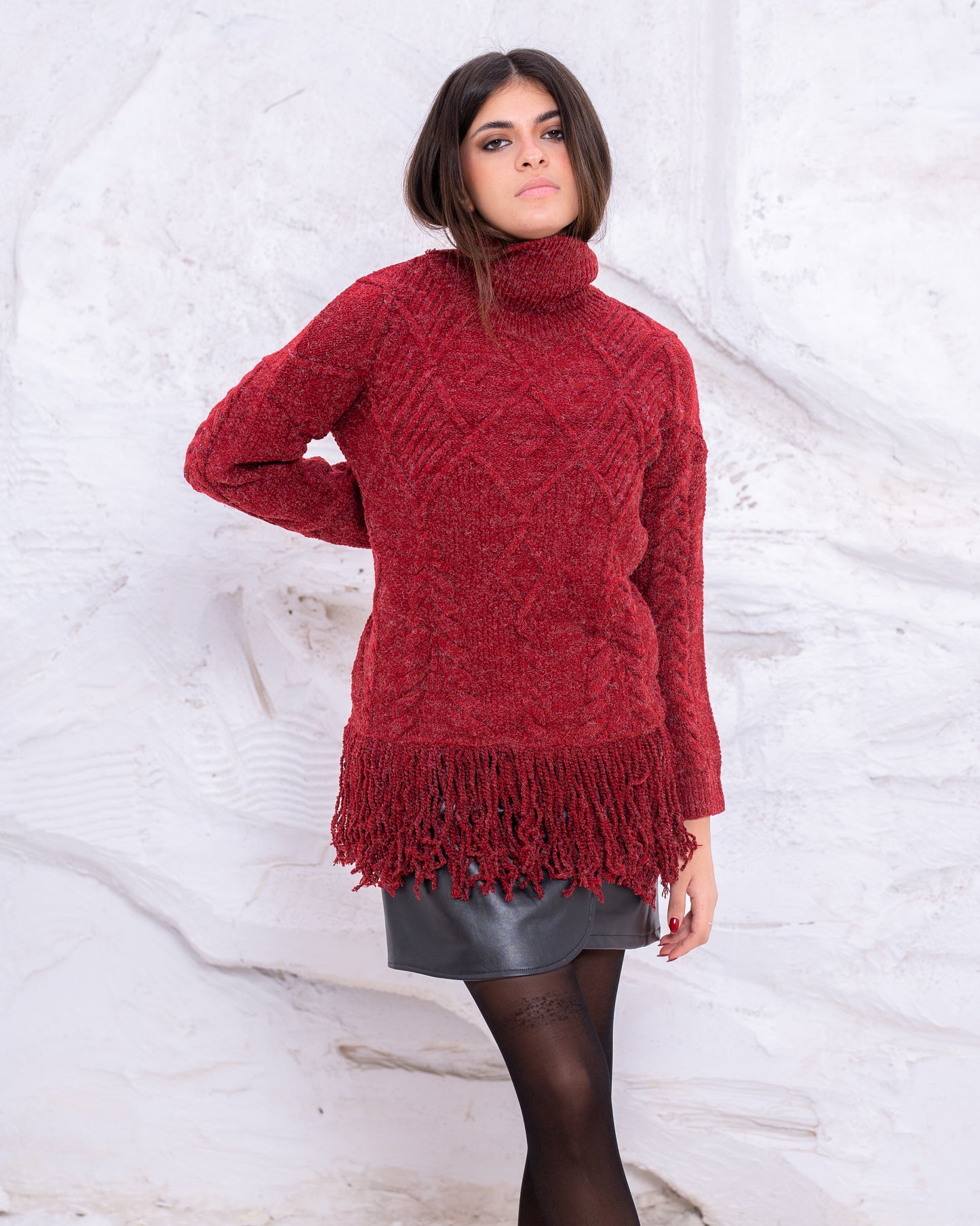 Knit sweater