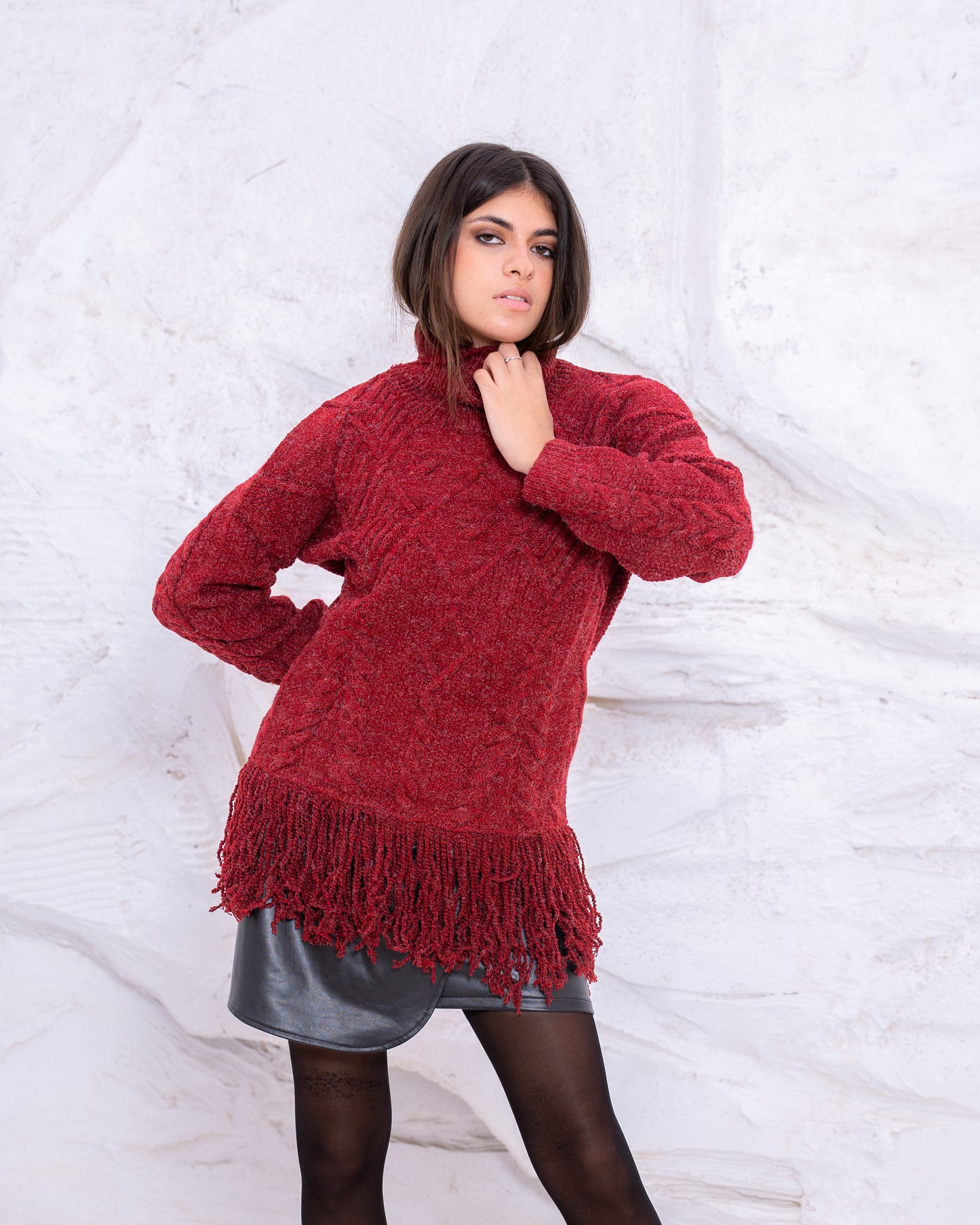 Knit sweater