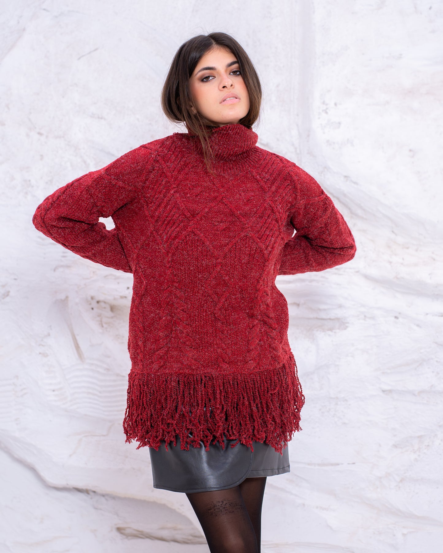 Knit sweater