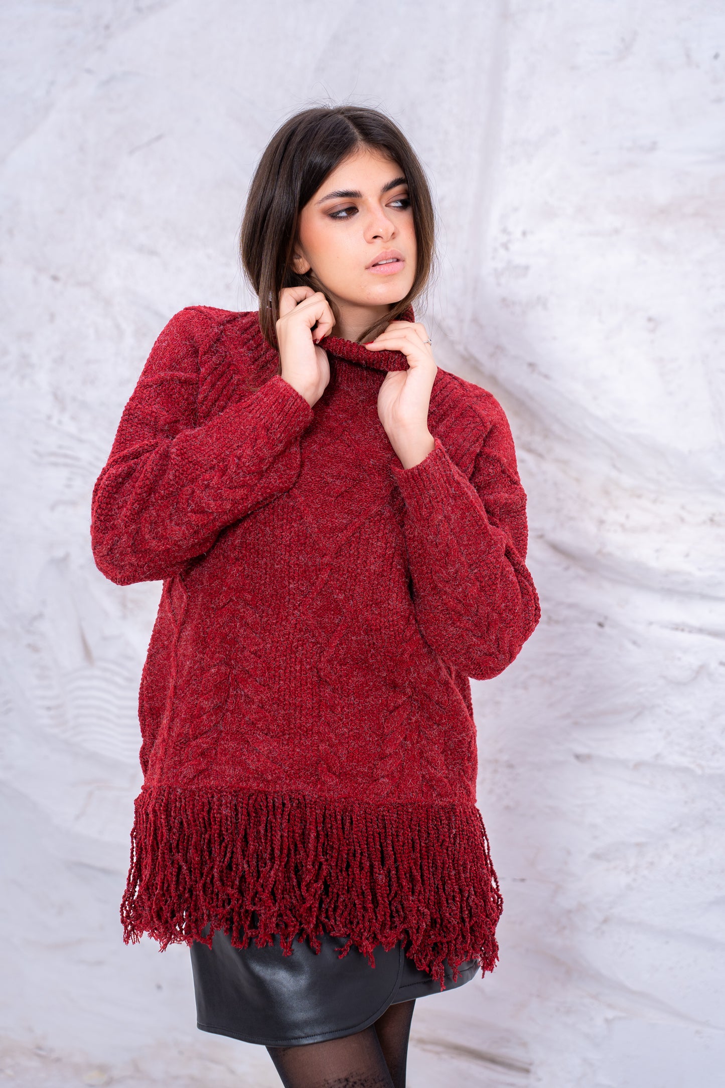 Knit sweater