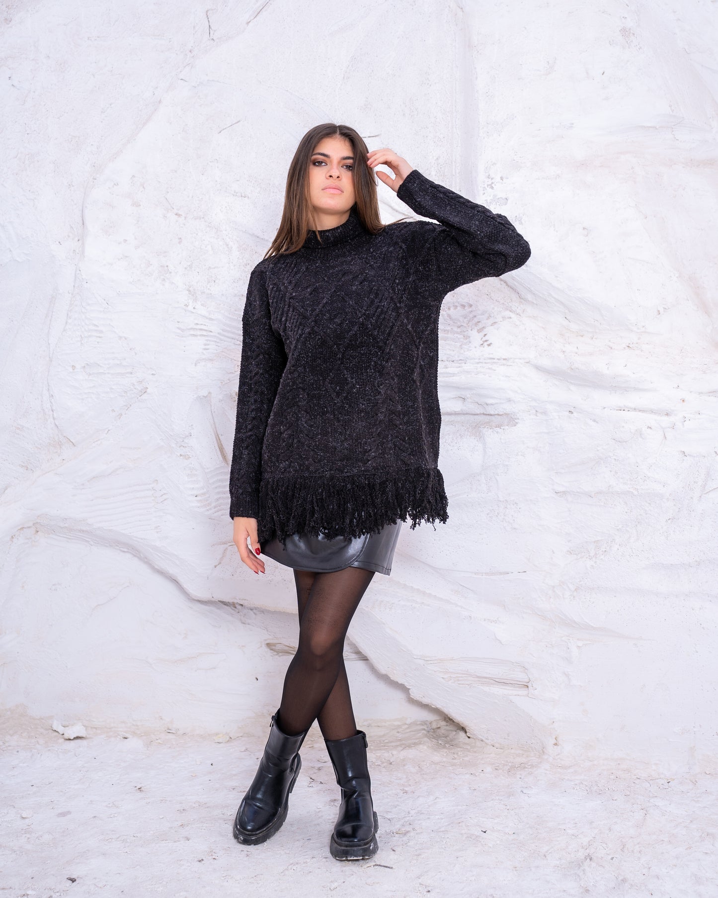 Knit sweater