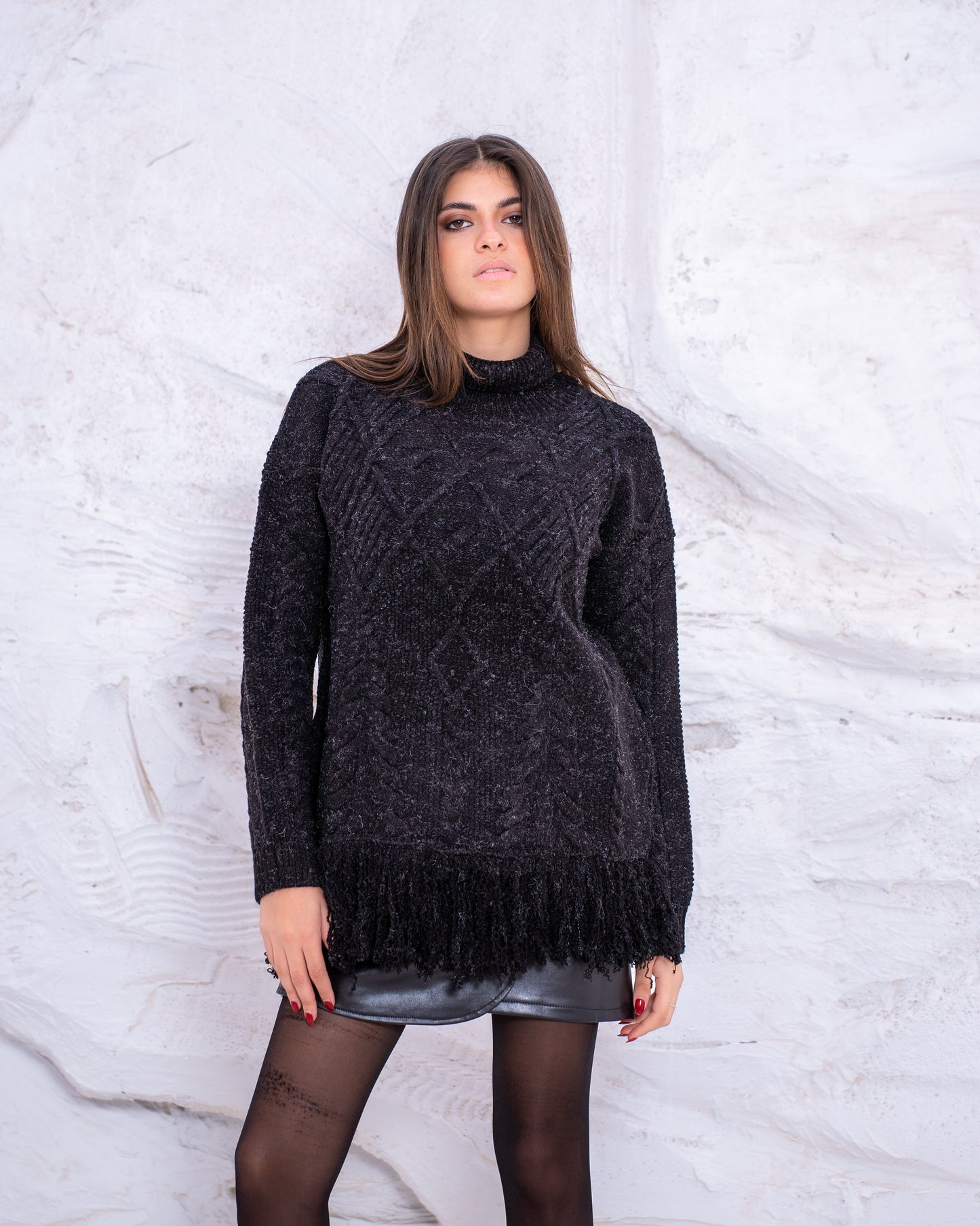 Knit sweater