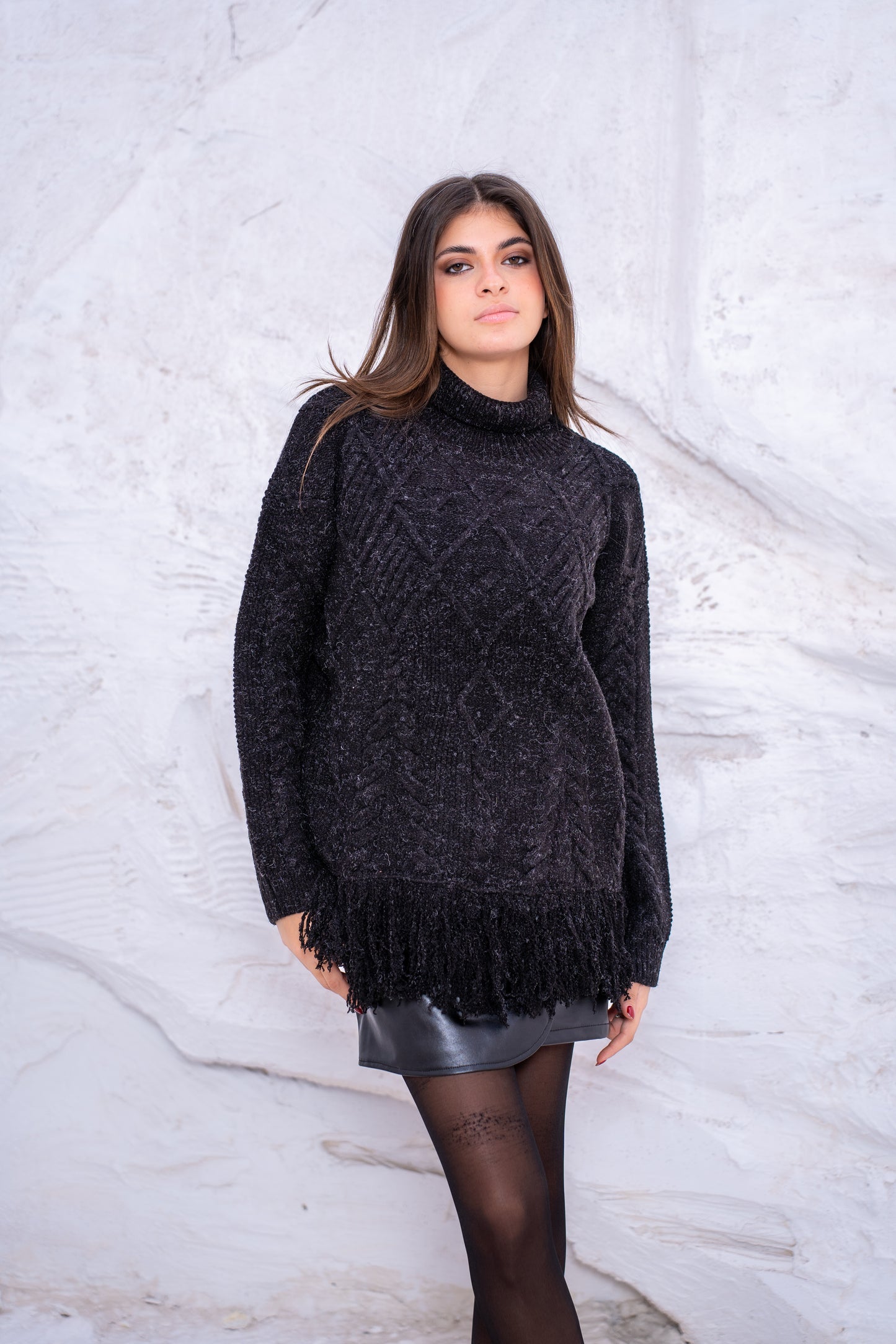 Knit sweater