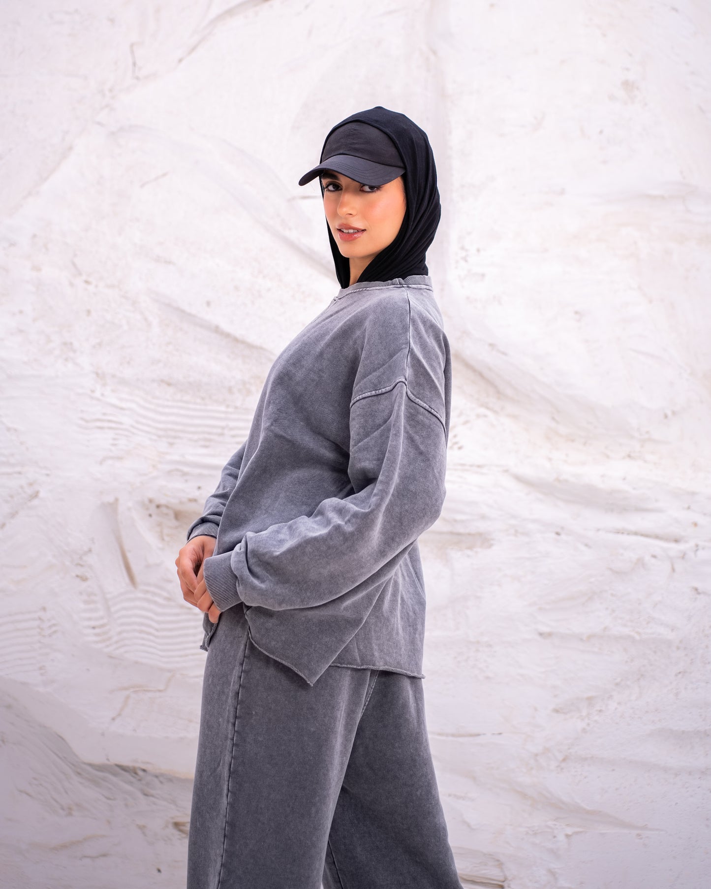 Casual Monochrome Set