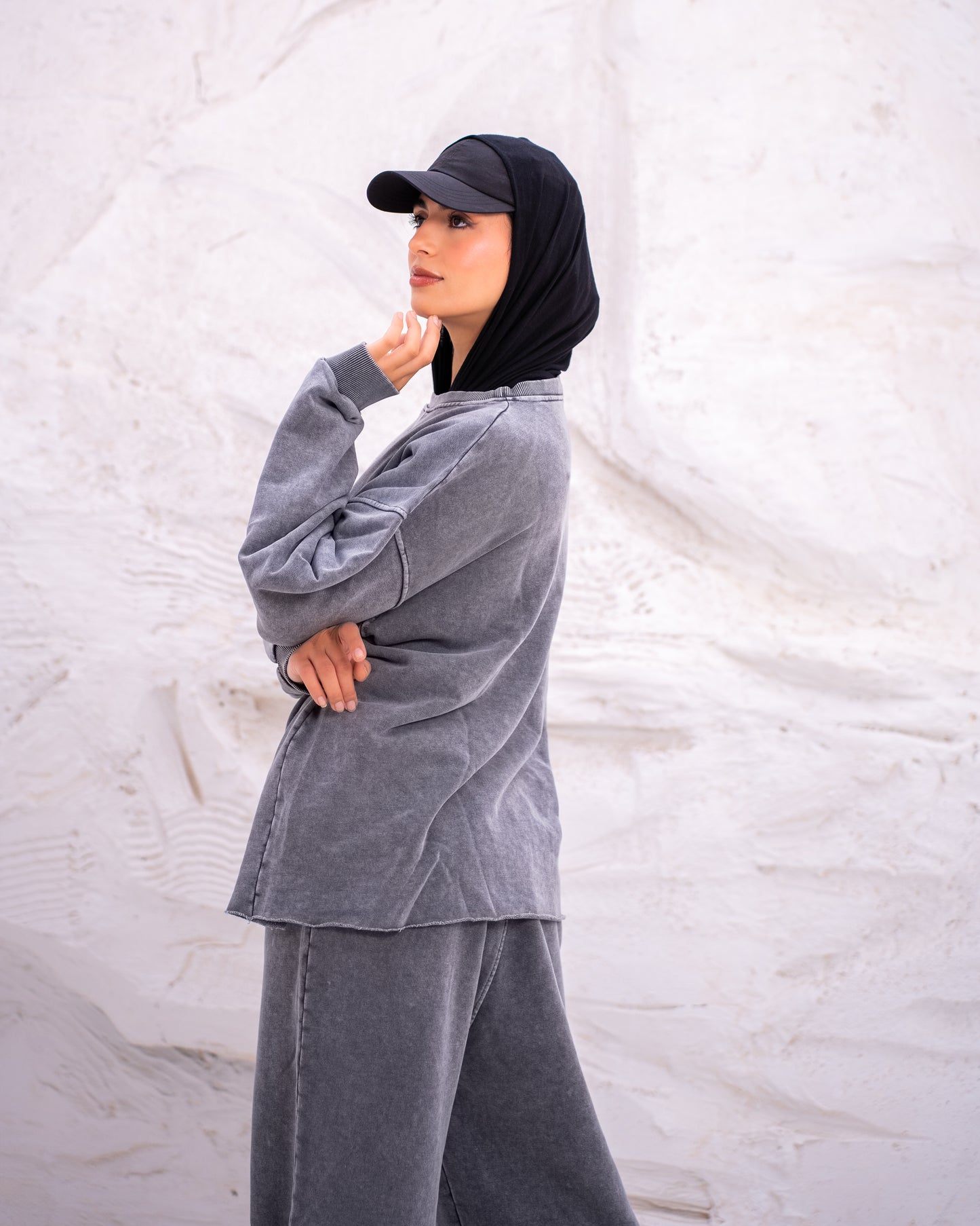 Casual Monochrome Set