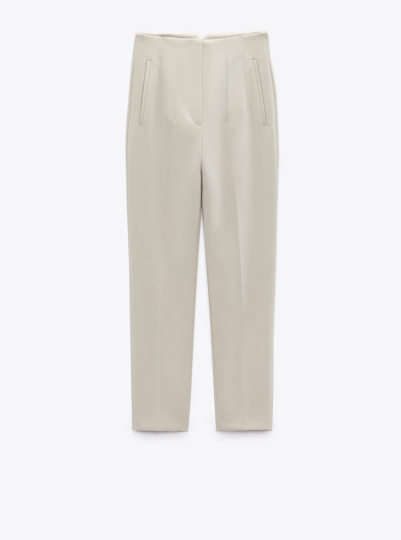 High-waist trousers
