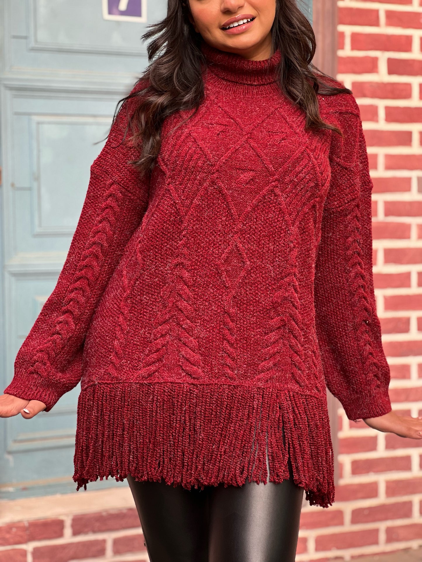 Knit sweater