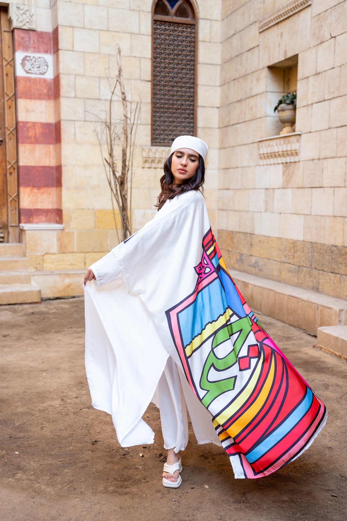 Colorful kimono