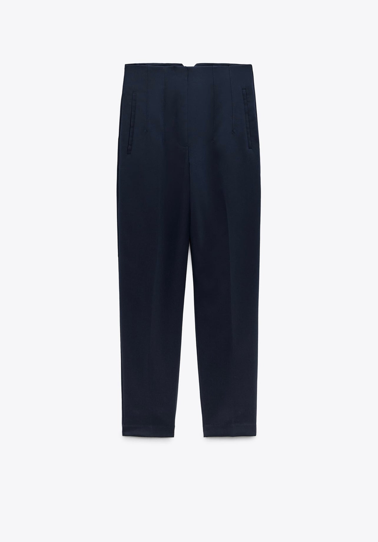 High-waist trousers